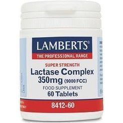 Complejo de Lactasa 350 mg 60 Tabletas | Lamberts - Dietetica Ferrer