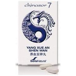 Chinasor 7 Yang Xue An Shen Wan 30 Comprimidos | Soria Natural - Dietetica Ferrer