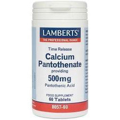 Pantotenato de Calcio 500 mg LS 60 Tabletas | Lamberts - Dietetica Ferrer