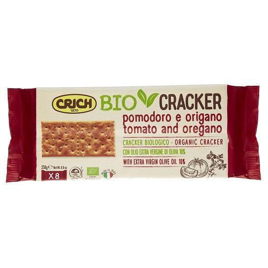 Biocrackers Tomate y Oregano 250 gr | Eco Salim - Dietetica Ferrer