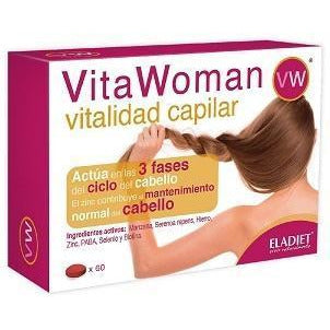 Vitawoman Vitalidad Capilar 60 Comprimidos | Eladiet - Dietetica Ferrer