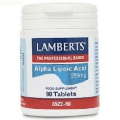 Acido Alfa Lipoico 300mg 90 Comprimidos | Lamberts - Dietetica Ferrer
