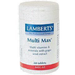 Multi Max 60 Comprimidos | Lamberts - Dietetica Ferrer