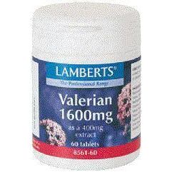 Valeriana 1600mg 60 Comprimidos | Lamberts - Dietetica Ferrer