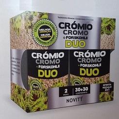 Cromio + Forskohlil Duo (30+30) Comprimidos | Novity - Dietetica Ferrer