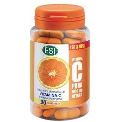 Vitamina C Pura Retard 1000mg 90 Comprimidos | ESI - Dietetica Ferrer