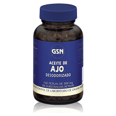 Aceite de Ajo 150 Perlas | GSN - Dietetica Ferrer