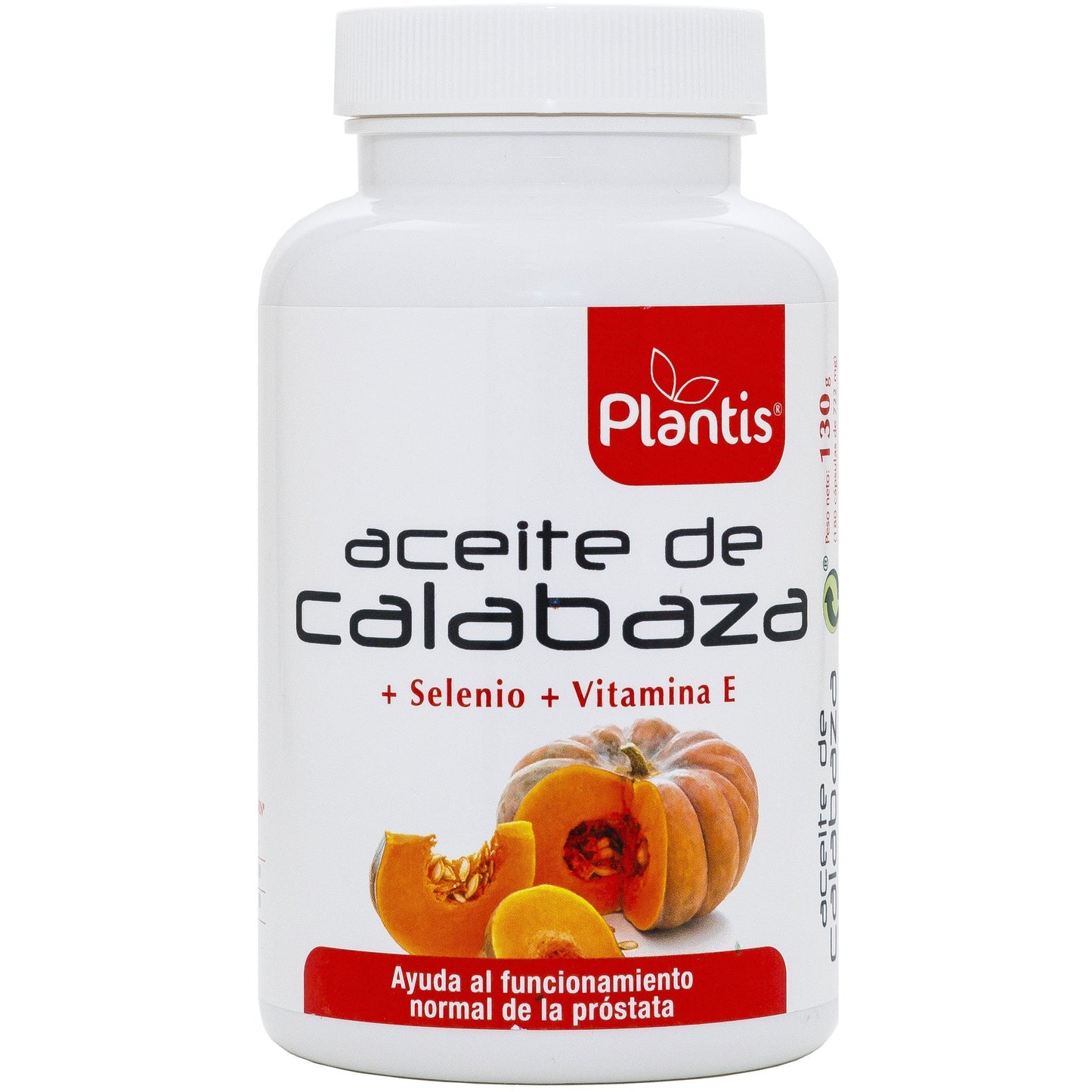 Aceite de Calabaza 180 cápsulas | Plantis - Dietetica Ferrer