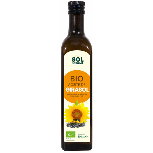 Aceite de Girasol Bio 500 ml | Sol Natural - Dietetica Ferrer