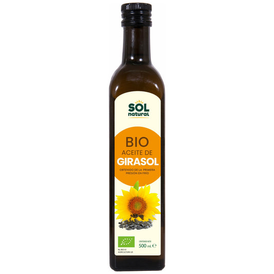 Aceite de Girasol Bio 500 ml | Sol Natural - Dietetica Ferrer