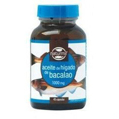 Aceite de Higado Bacalao 45 Perlas | Naturmil - Dietetica Ferrer