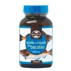 Aceite de Higado Bacalao 45 Perlas | Naturmil - Dietetica Ferrer