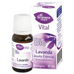 Aceite Esencial de Lavanda Bio 12 ml | El Granero Integral - Dietetica Ferrer