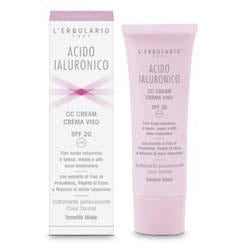 Acido Hialuronico CC Cream Cara SPF 20 Tono Miel 50 ml | L’Erbolario - Dietetica Ferrer