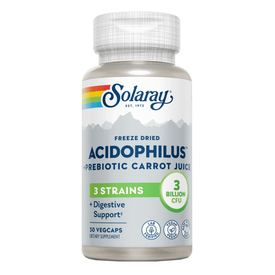 Acidophilus Plus 30 Capsulas | Solaray - Dietetica Ferrer