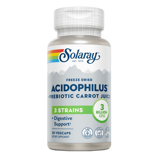 Acidophilus Plus 30 Capsulas | Solaray - Dietetica Ferrer