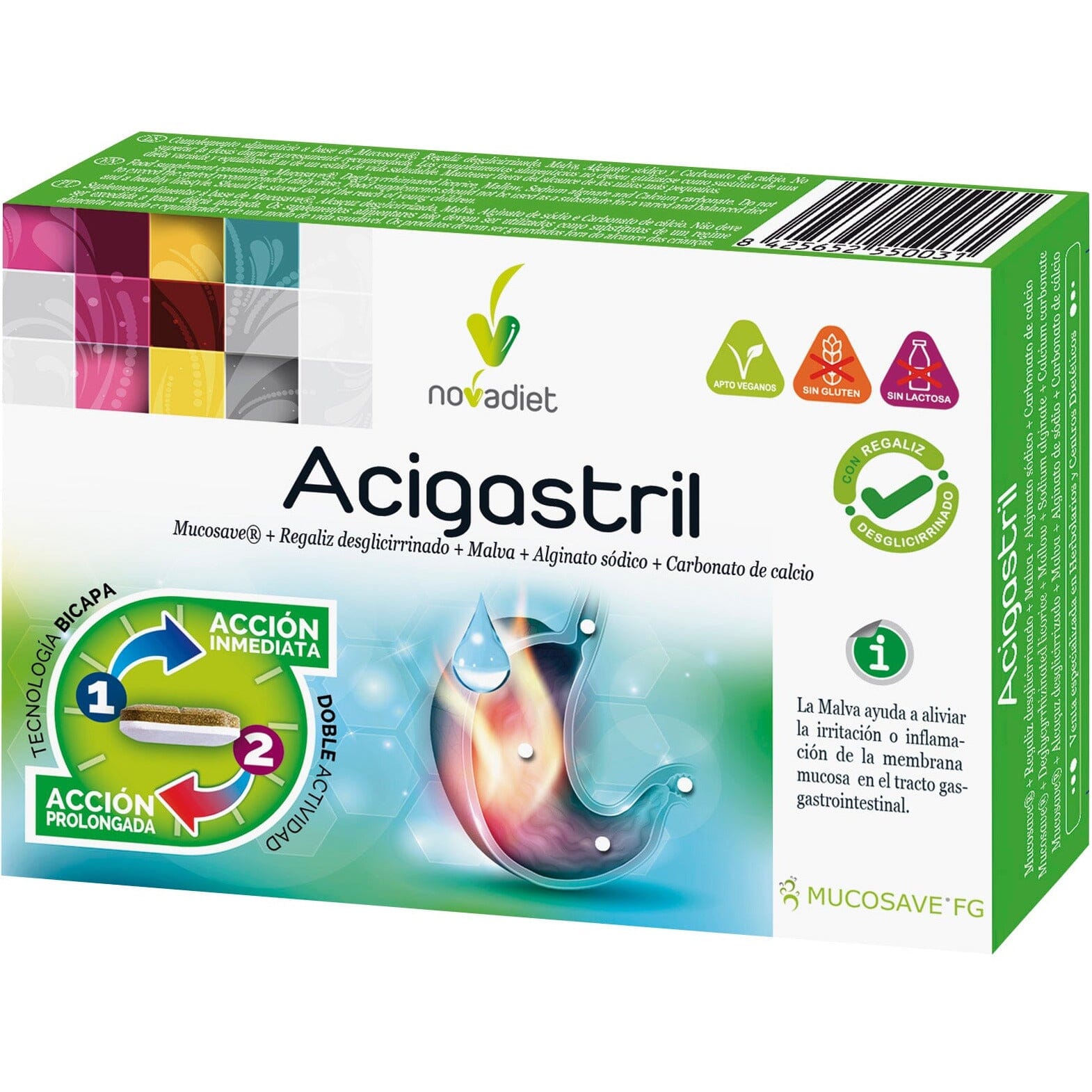 Acigastril 30 comprimidos | Novadiet - Dietetica Ferrer