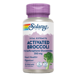 Activated Broccoli Seed Estract 30 Capsulas | Solaray - Dietetica Ferrer