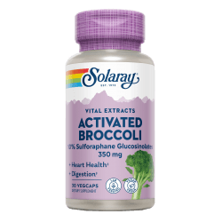 Activated Broccoli Seed Estract 30 Capsulas | Solaray - Dietetica Ferrer