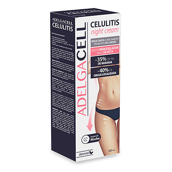 Adelgacell Celulitis Crema De Noche 300 ml | Dietmed - Dietetica Ferrer