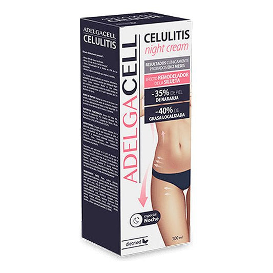 Adelgacell Celulitis Crema De Noche 300 ml | Dietmed - Dietetica Ferrer