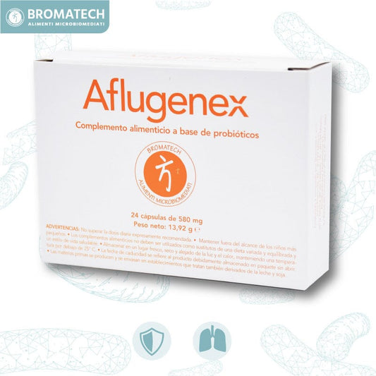 Aflugenex 24 cápsulas | Bromatech - Dietetica Ferrer