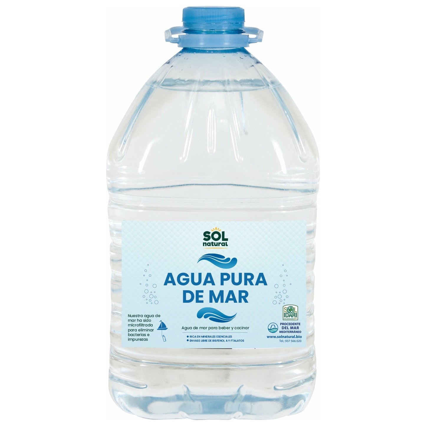 Agua Pura de Mar | Sol Natural - Dietetica Ferrer