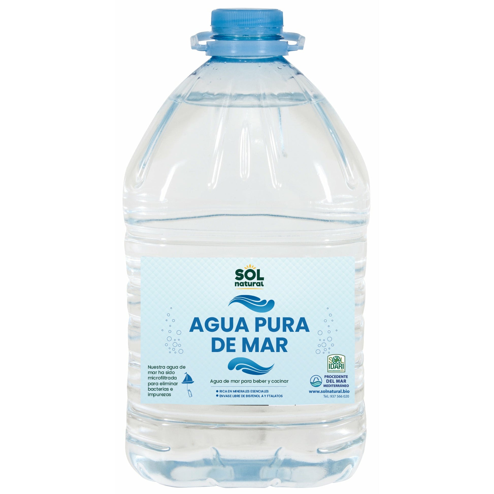 Agua de Mar Isotónica - Aqua de Mar - 1,5 litros