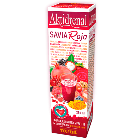 Aktidrenal Savia Roja 250 ml | Tongil - Dietetica Ferrer