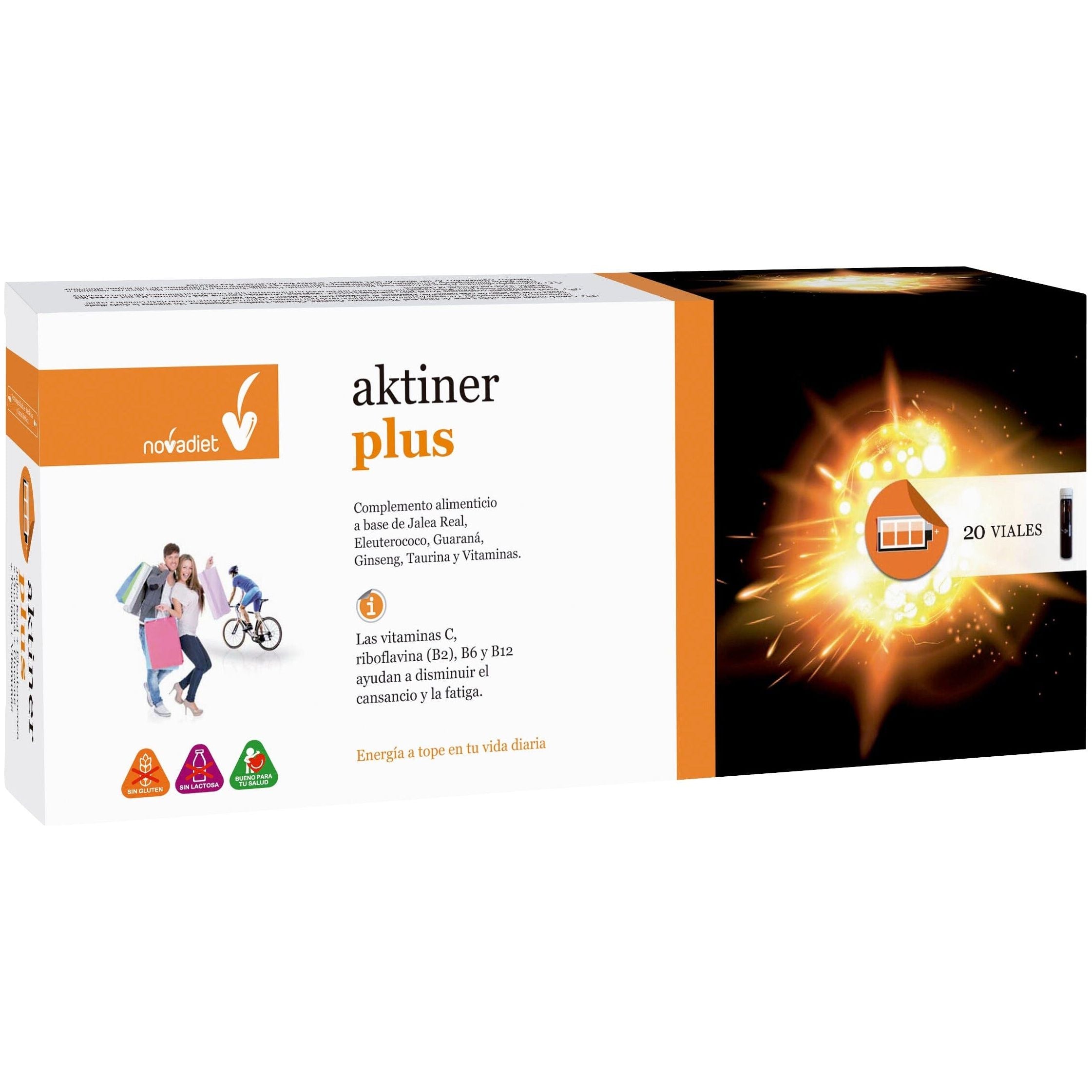 Aktiner Plus 20 viales | Novadiet - Dietetica Ferrer