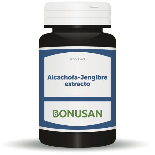 Alcachofa Jengibre Extracto 60 Capsulas | Bonusan - Dietetica Ferrer