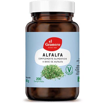 Alfalfa 200 Comprimidos | El Granero Integral - Dietetica Ferrer