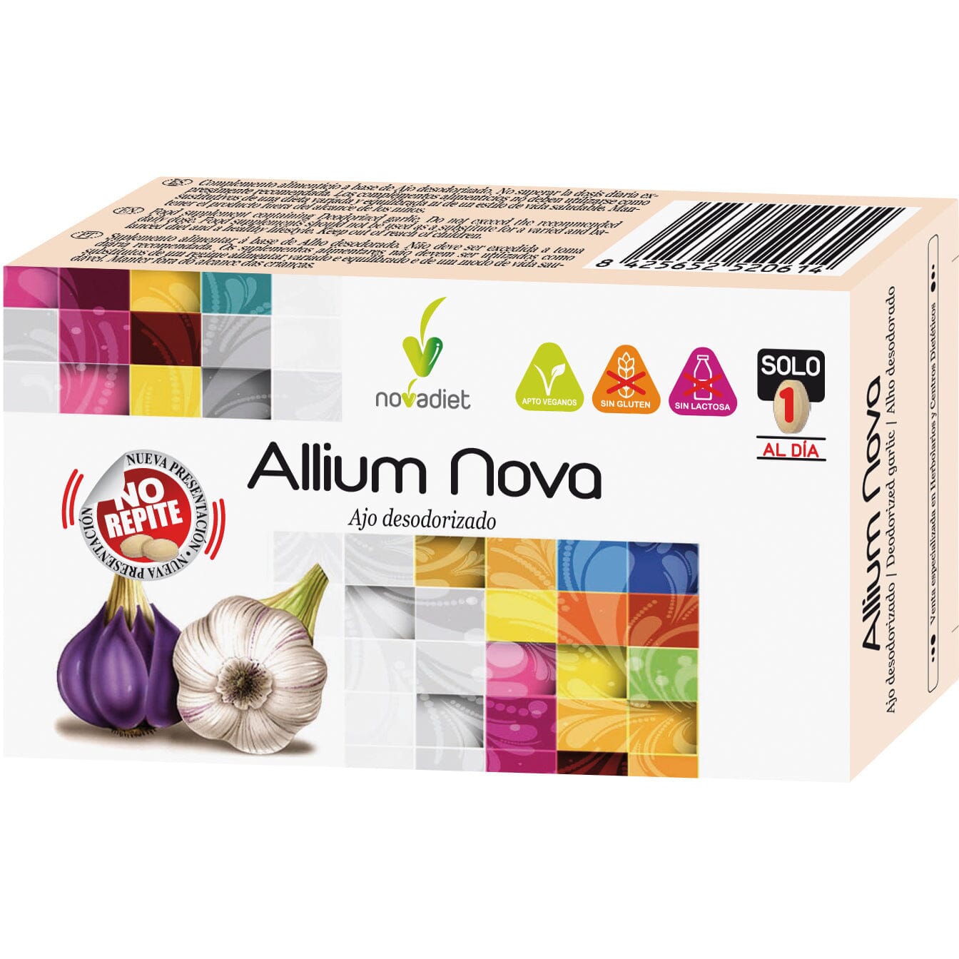 Allium Nova 30 comprimidos | Novadiet - Dietetica Ferrer