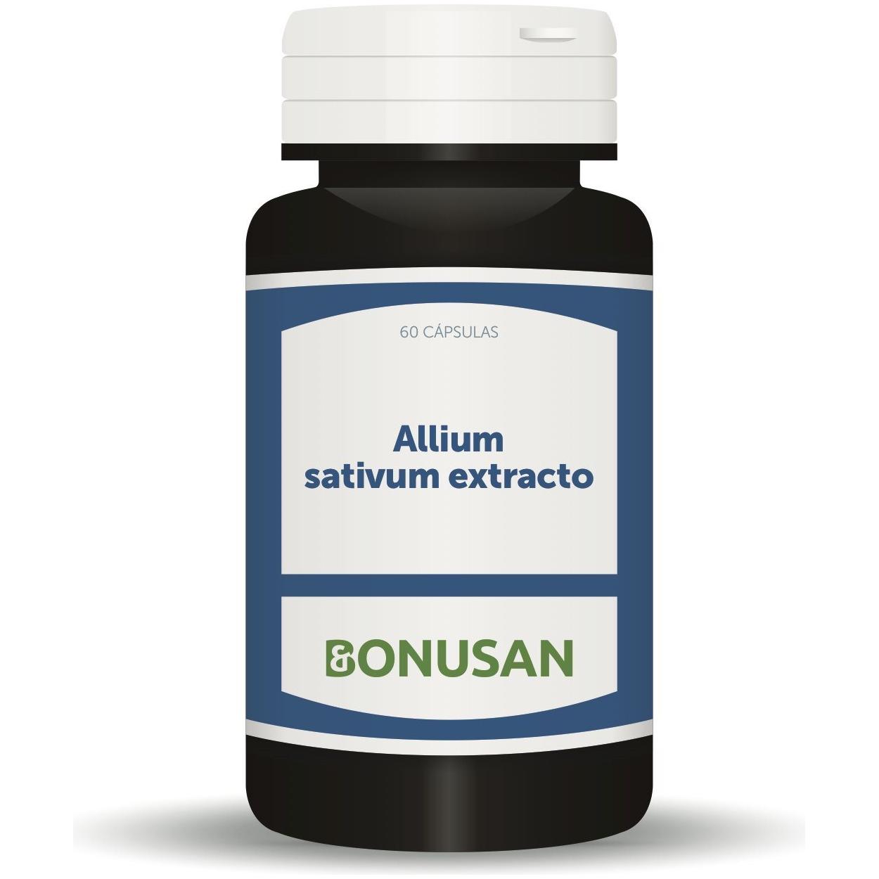 Allium Sativum Extracto 60 Tabletas | Bonusan - Dietetica Ferrer