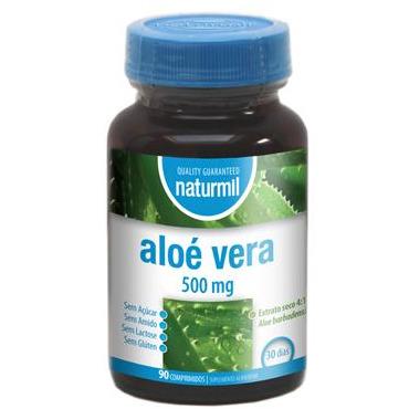Aloe Vera 500 mg 90 Comprimidos | Naturmil - Dietetica Ferrer