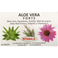 Aloe Vera Forte 20 Viales | Integralia - Dietetica Ferrer