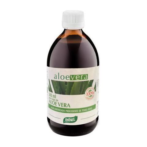 Aloe Vera Jugo Puro 500 cc | Santiveri - Dietetica Ferrer