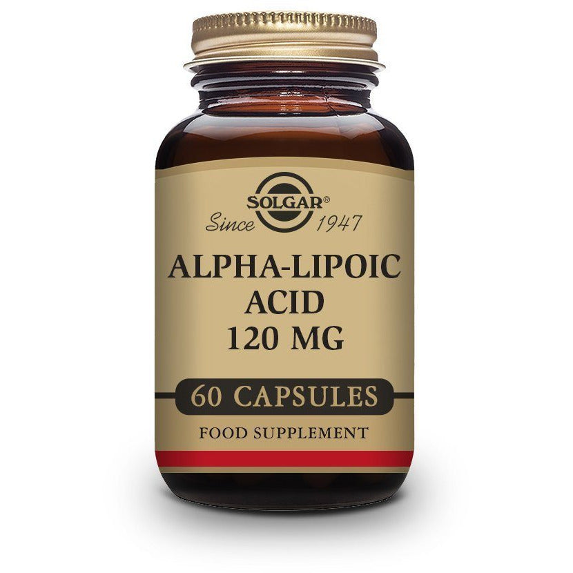 Alpha Lipoic Acid 120 Mg 60 Capsulas | Solgar - Dietetica Ferrer
