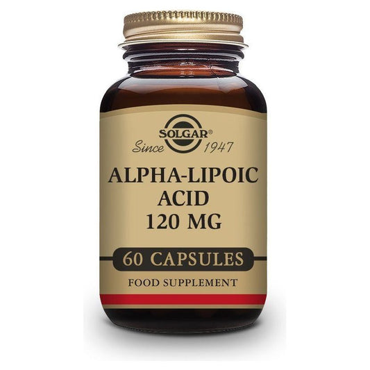 Alpha Lipoic Acid 120 Mg 60 Capsulas | Solgar - Dietetica Ferrer