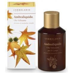 Ambraliquida Aceite Sedoso Cuerpo 125 ml | L’Erbolario - Dietetica Ferrer