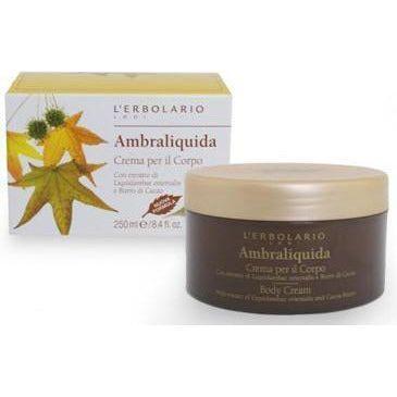 Ambraliquida Crema para el Cuerpo 250 ml | L’Erbolario - Dietetica Ferrer