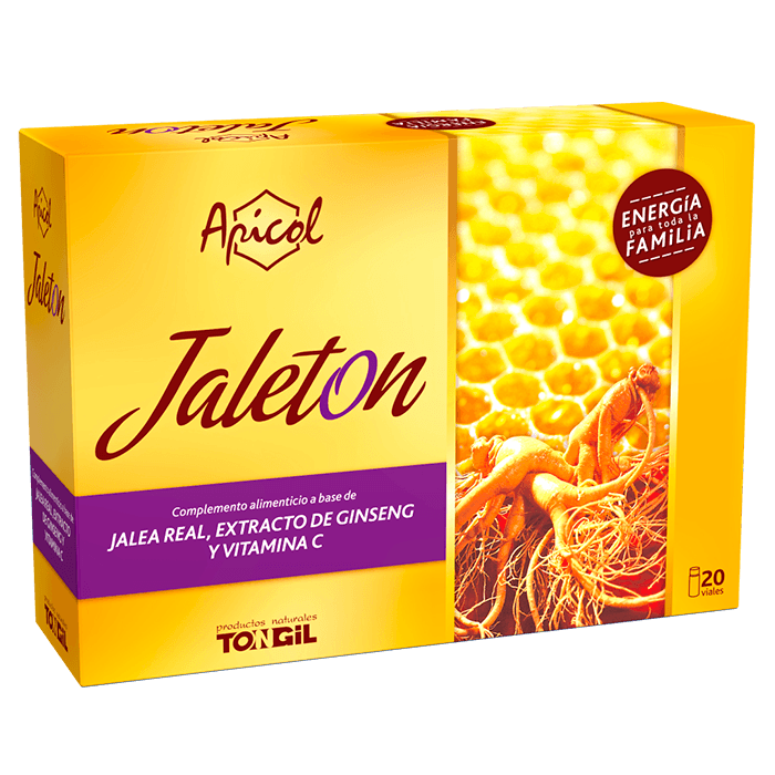 Apicol Jaleton 20 Viales | Tongil - Dietetica Ferrer