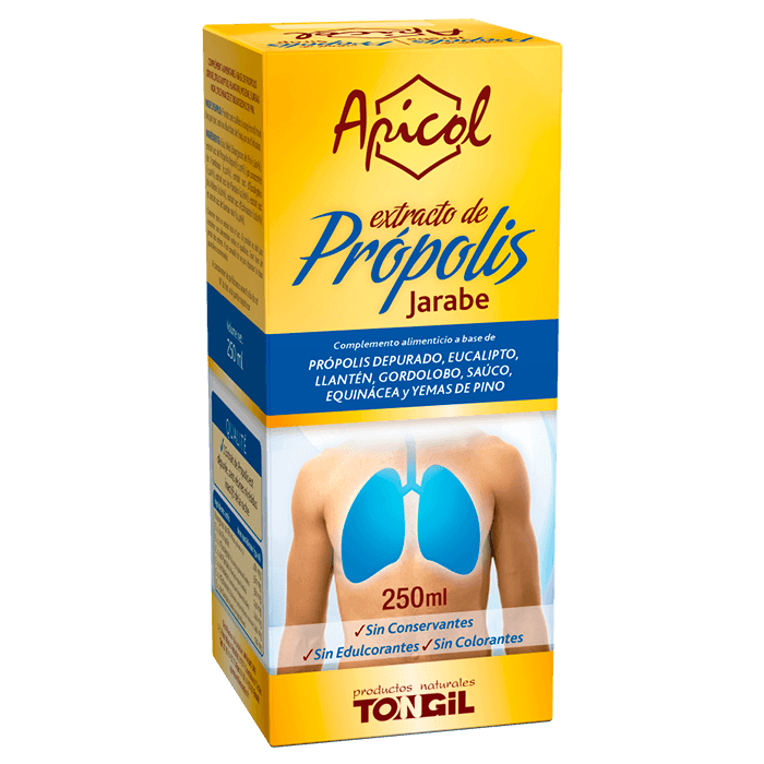Extracto de Propolis Apicol Jarabe 250 ml | Tongil - Dietetica Ferrer