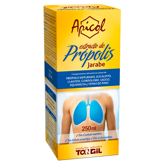 Extracto de Propolis Apicol Jarabe 250 ml | Tongil - Dietetica Ferrer