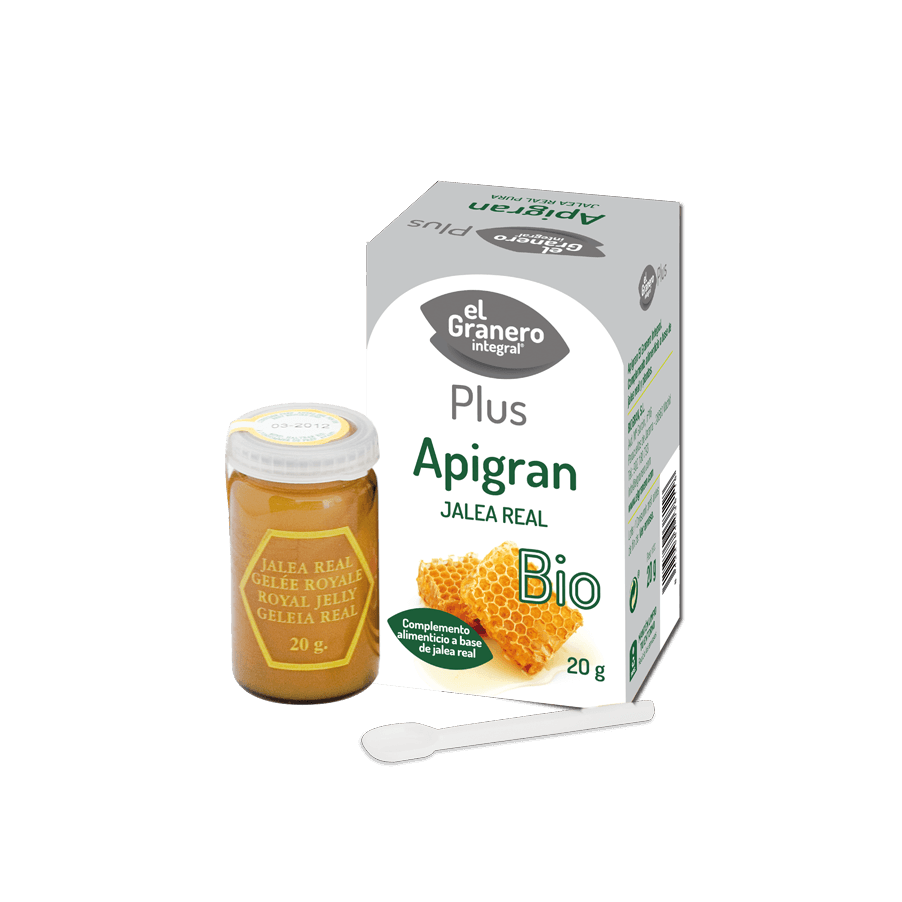 Apigran Jalea Real Bio 20 gr | El Granero Integral - Dietetica Ferrer