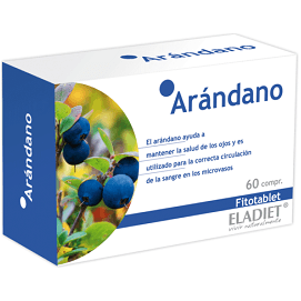 Arandano Fitotablet 60 Comprimidos | Eladiet - Dietetica Ferrer