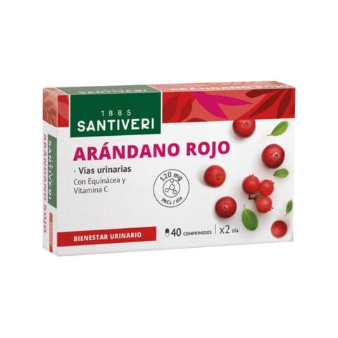 Arandano Rojo Comprimidos | Santiveri - Dietetica Ferrer