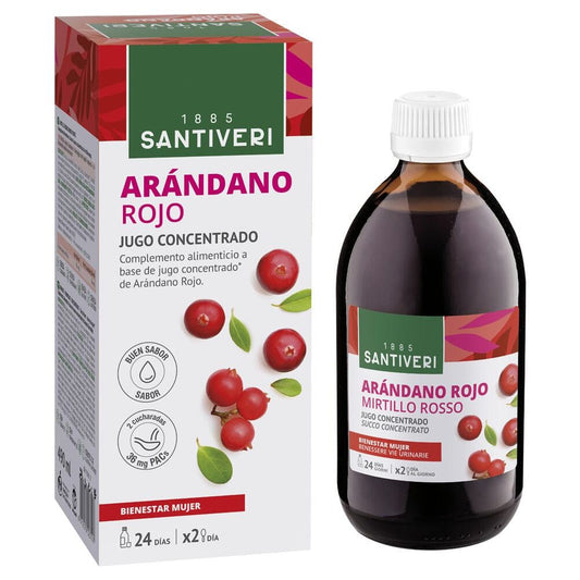 Arandano Rojo Concentrado 490 ml | Santiveri - Dietetica Ferrer