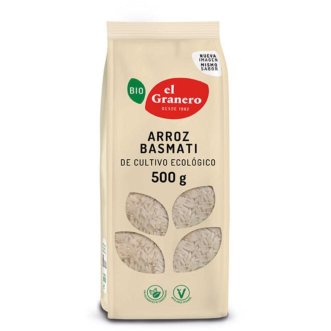 Arroz Basmati Bio 500 gr | El Granero Integral - Dietetica Ferrer