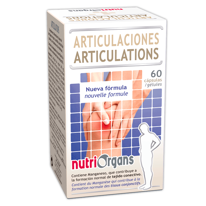 Articulaciones Nutriorgans 60 Capsulas | Tongil - Dietetica Ferrer